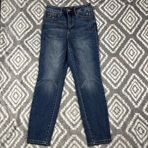 Judy Blue‎ High Rise Slim Fit Jeans Women 5/27 Medium Wash Stretch Denim